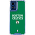 NBA Boston Celtics Standard - Green Moto G 5G (2024) Clear Case